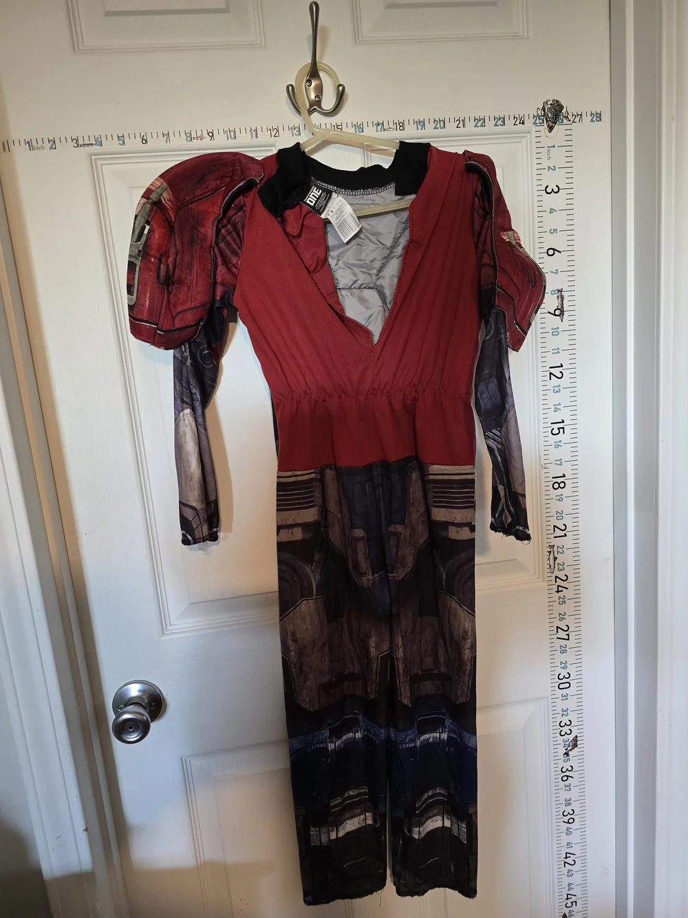 Hasbro Transformers One Jacket with Black, Red, Gray Accents